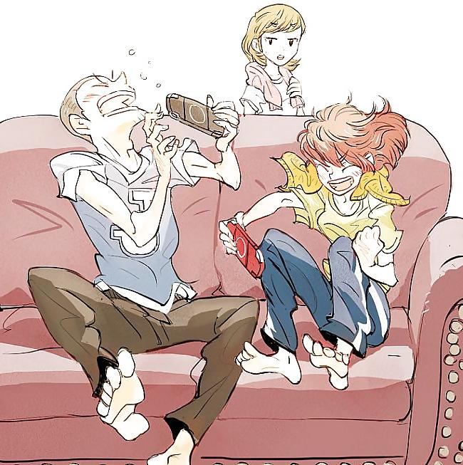 25P Playing Video Games 2 (Anime)