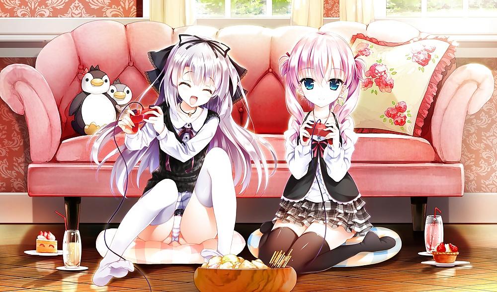 25P Playing Video Games 2 (Anime)