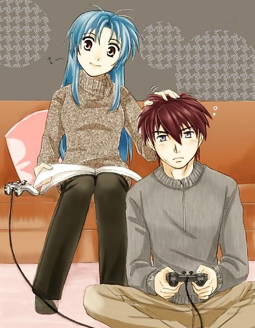 25P Playing Video Games 2 (Anime)