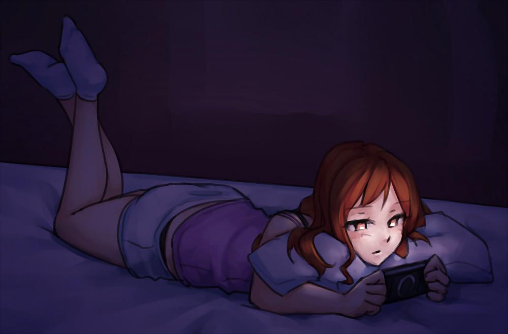 25P Playing Video Games 2 (Anime)