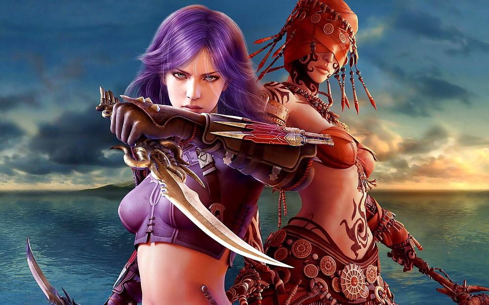 10P Fantasy Warrior Women 4