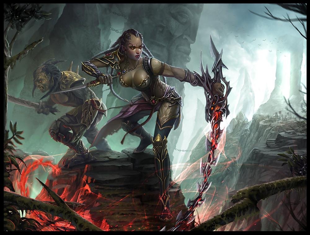 10P Fantasy Warrior Women 4