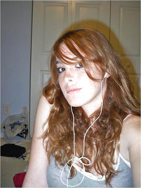 24P Sexy Red Head Girl