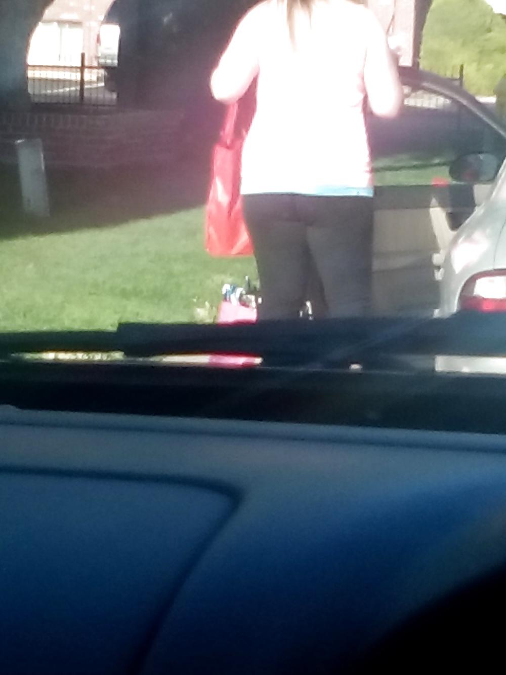 17P Thick blonde leggings