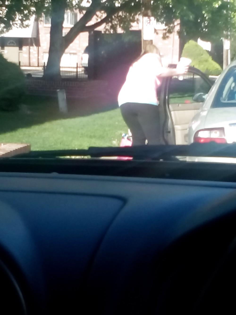 17P Thick blonde leggings