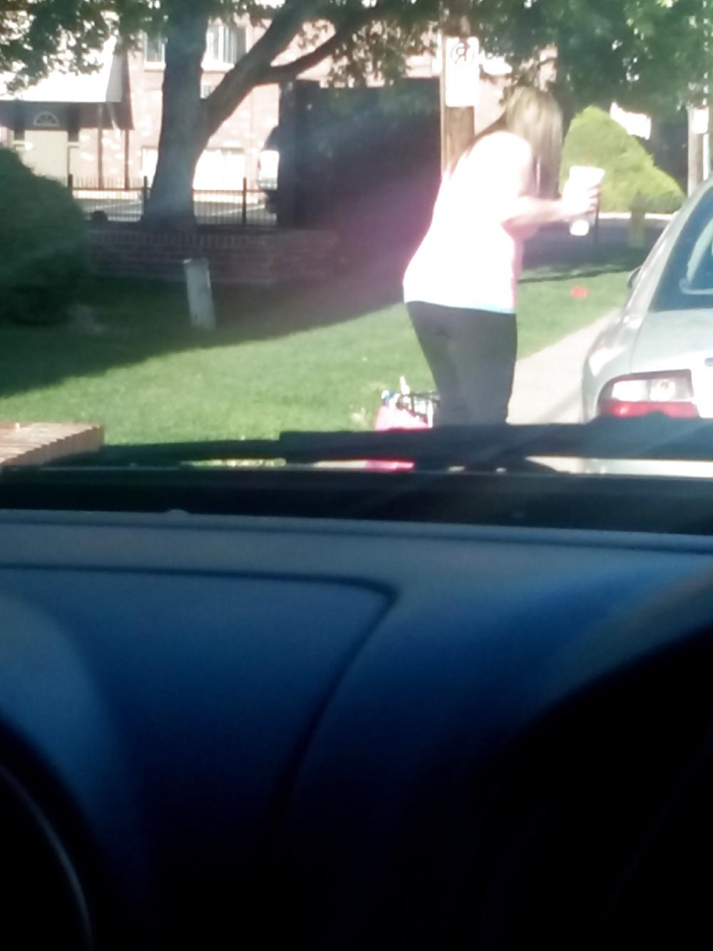 17P Thick blonde leggings