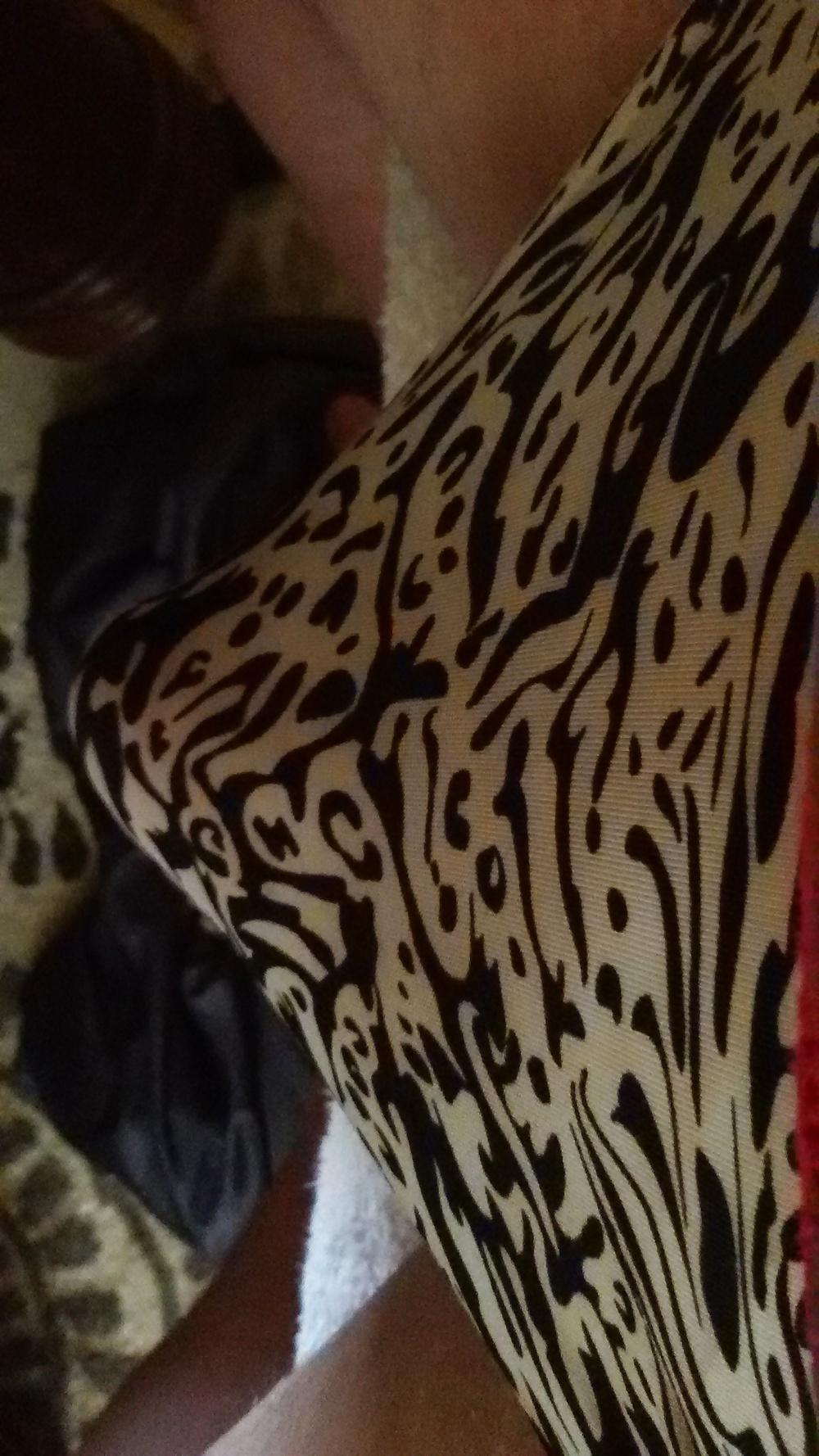 13P Animal Print Thong