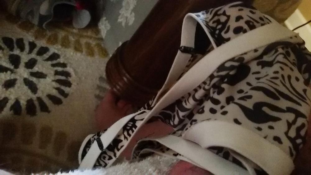 13P Animal Print Thong