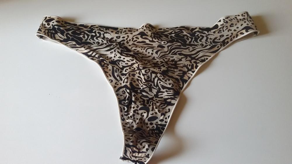 13P Animal Print Thong