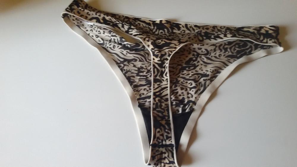 13P Animal Print Thong
