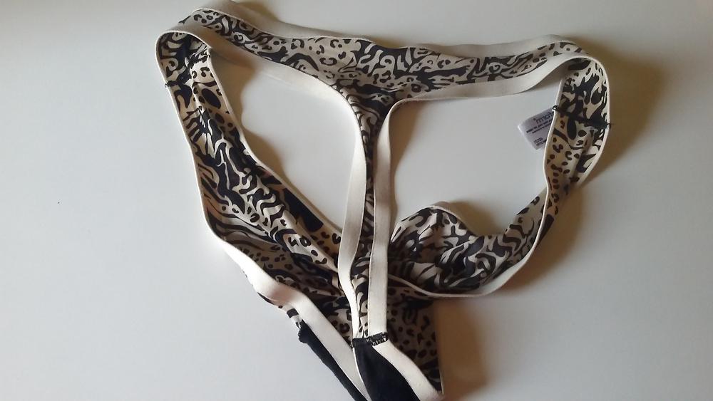 13P Animal Print Thong