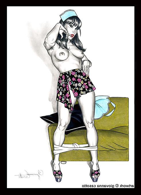 25P Pin-Up Art by Giovanna Casotto