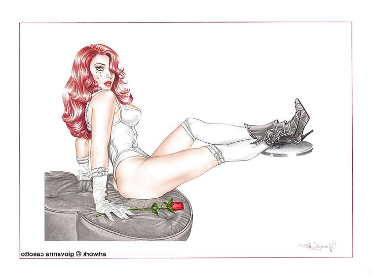 25P Pin-Up Art by Giovanna Casotto