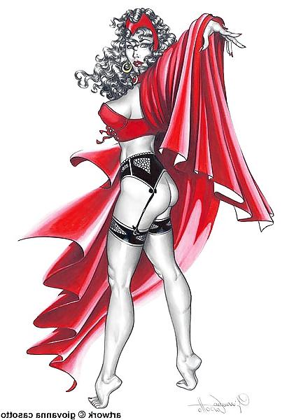 25P Pin-Up Art by Giovanna Casotto