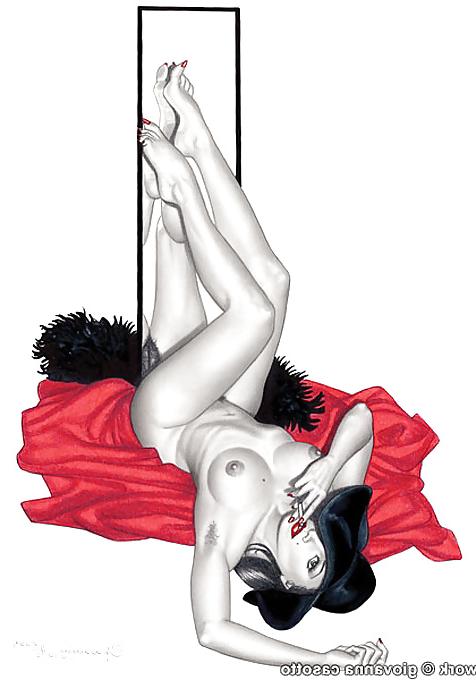 25P Pin-Up Art by Giovanna Casotto