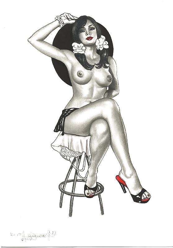 25P Pin-Up Art by Giovanna Casotto