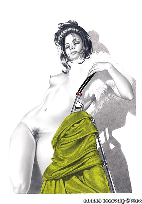25P Pin-Up Art by Giovanna Casotto