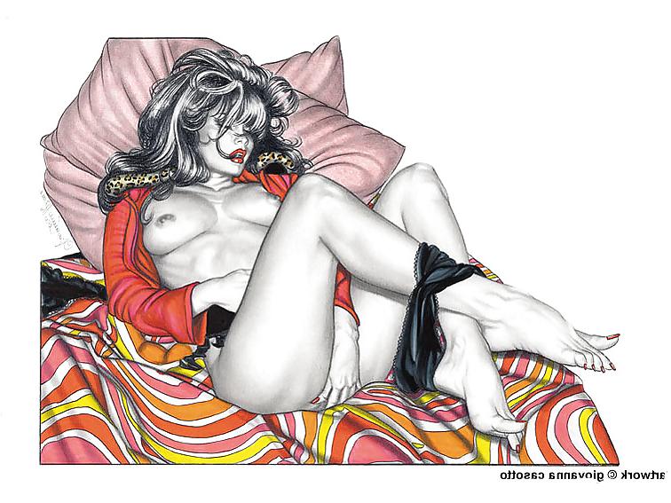 25P Pin-Up Art by Giovanna Casotto