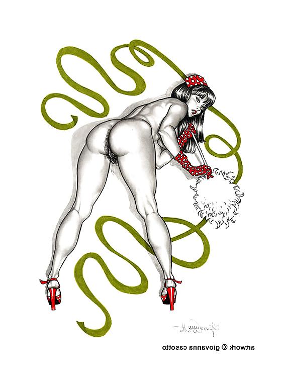 25P Pin-Up Art by Giovanna Casotto