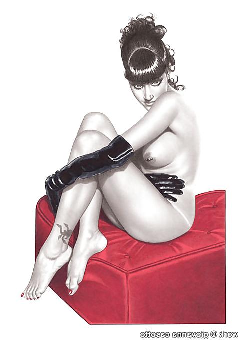 25P Pin-Up Art by Giovanna Casotto