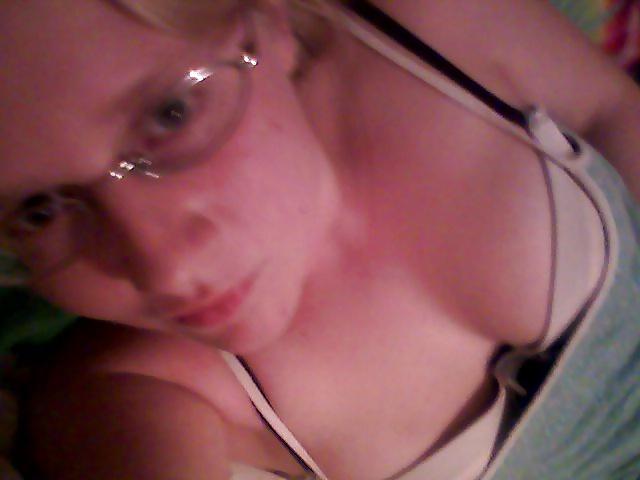 14P Good looking army blonde shows it all