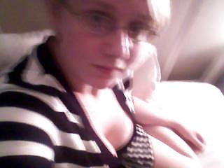 14P Good looking army blonde shows it all