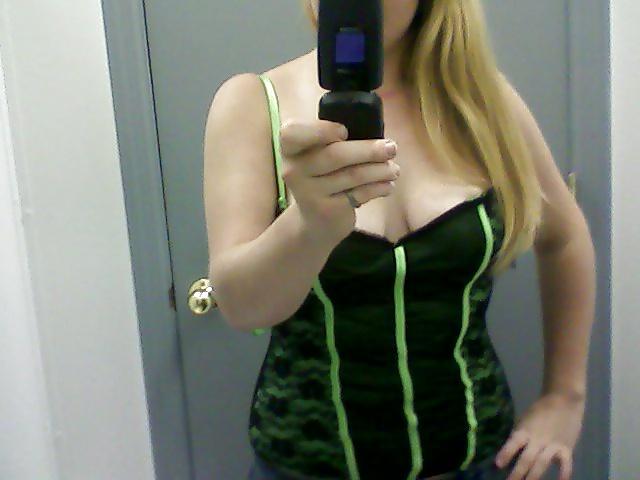 14P Good looking army blonde shows it all