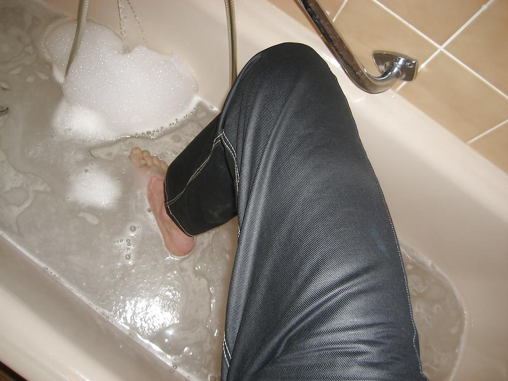 25P Baden mit Jeans