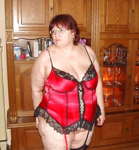 25P Fat older women.