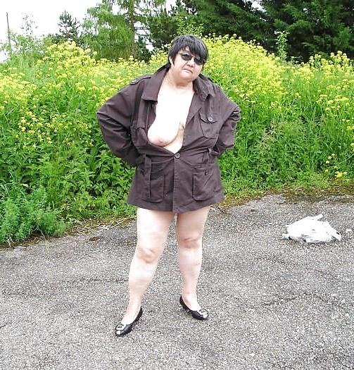25P Fat older women.