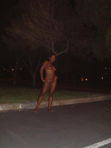 22P Naked and tied up on the streets of L.A.