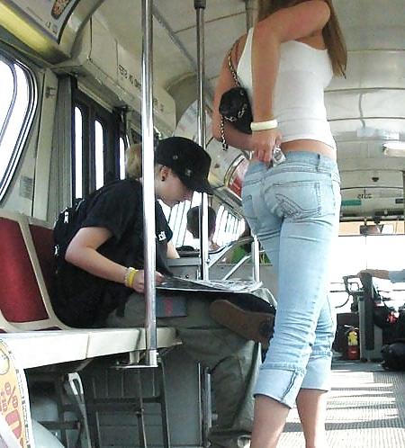 25P Asses in jeans #5