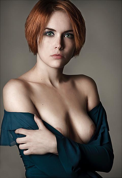 25P Busty Goddesses - Short Haired Girls With Huge Breasts, 33