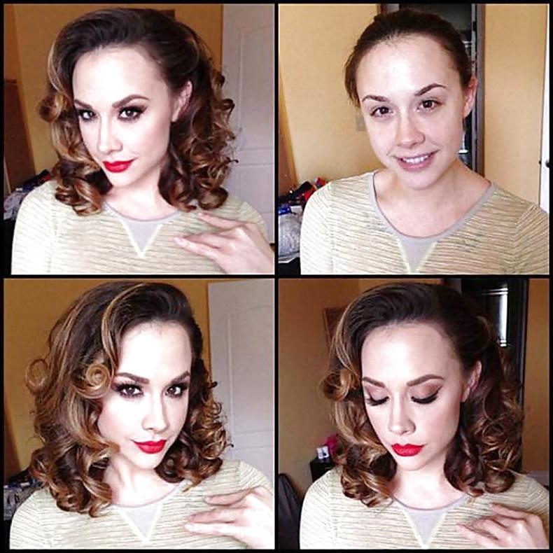 25P Pornstars Makeup on off - Mojitog