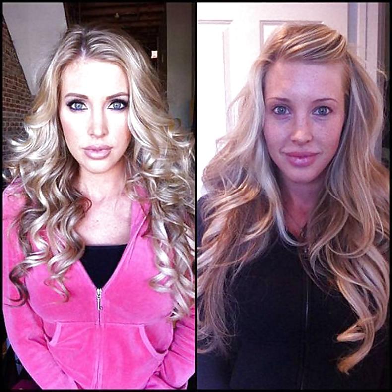 25P Pornstars Makeup on off - Mojitog