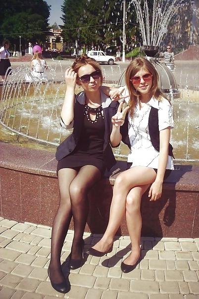 25P Miniskirt Pantyhose Girls 12