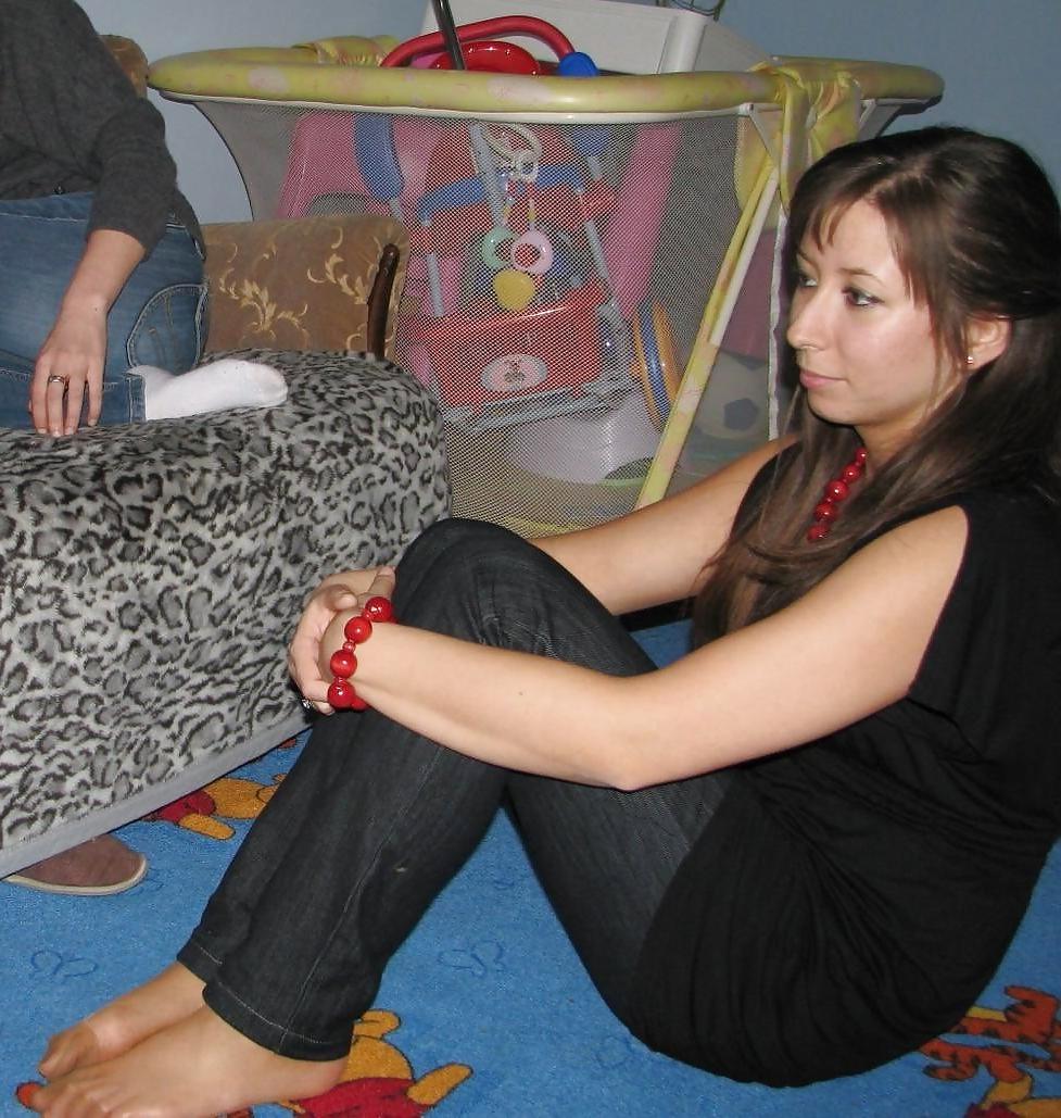 25P Jeans on Pantyhose