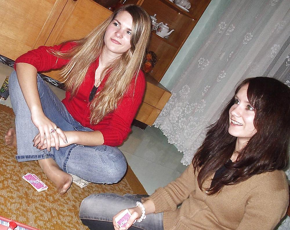 25P Jeans on Pantyhose