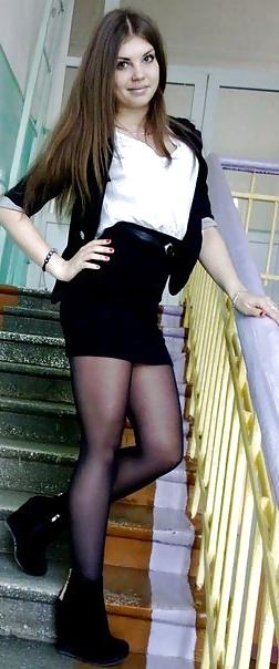 25P Miniskirt Pantyhose Girls 14