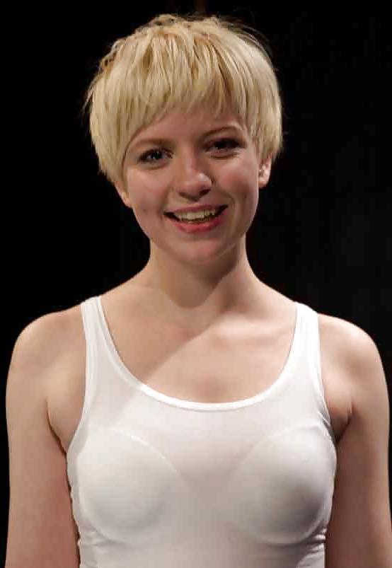 25P Busty Goddesses - Short Haired Girls With Huge Breasts, 34