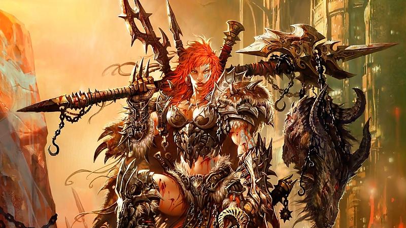 10P Fantasy Warrior Women 5