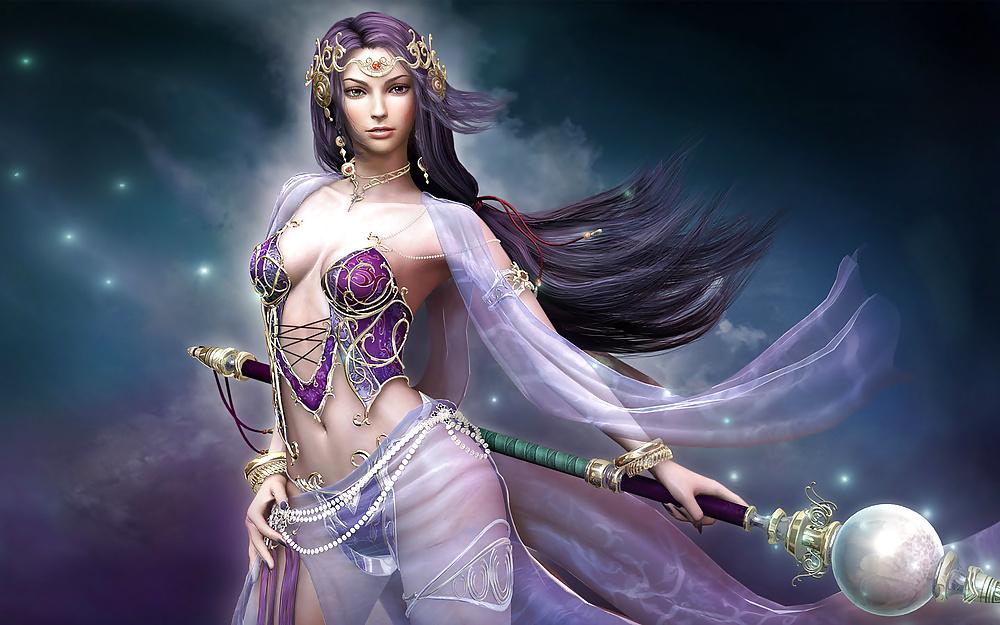 10P Fantasy Warrior Women 5