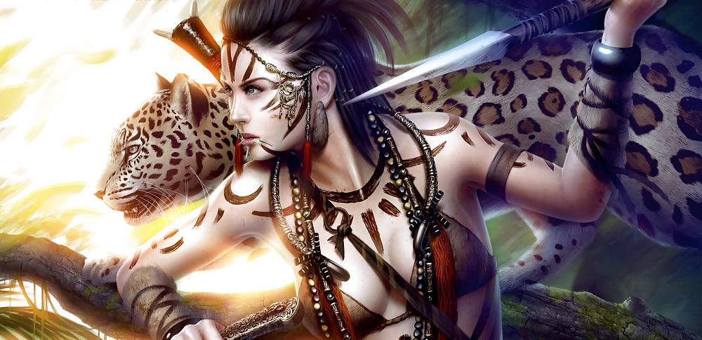 10P Fantasy Warrior Women 5