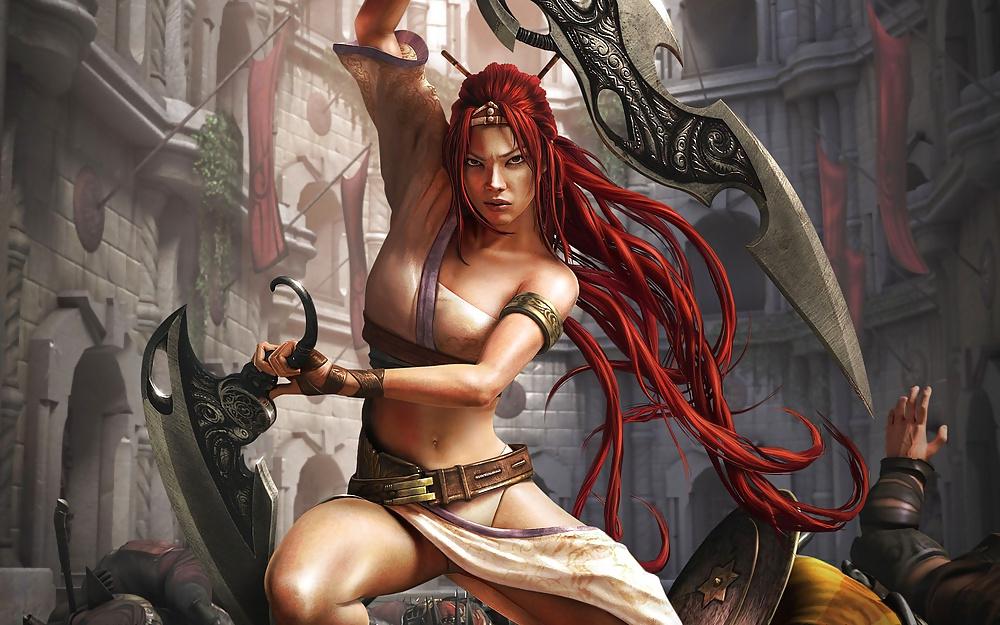 10P Fantasy Warrior Women 5
