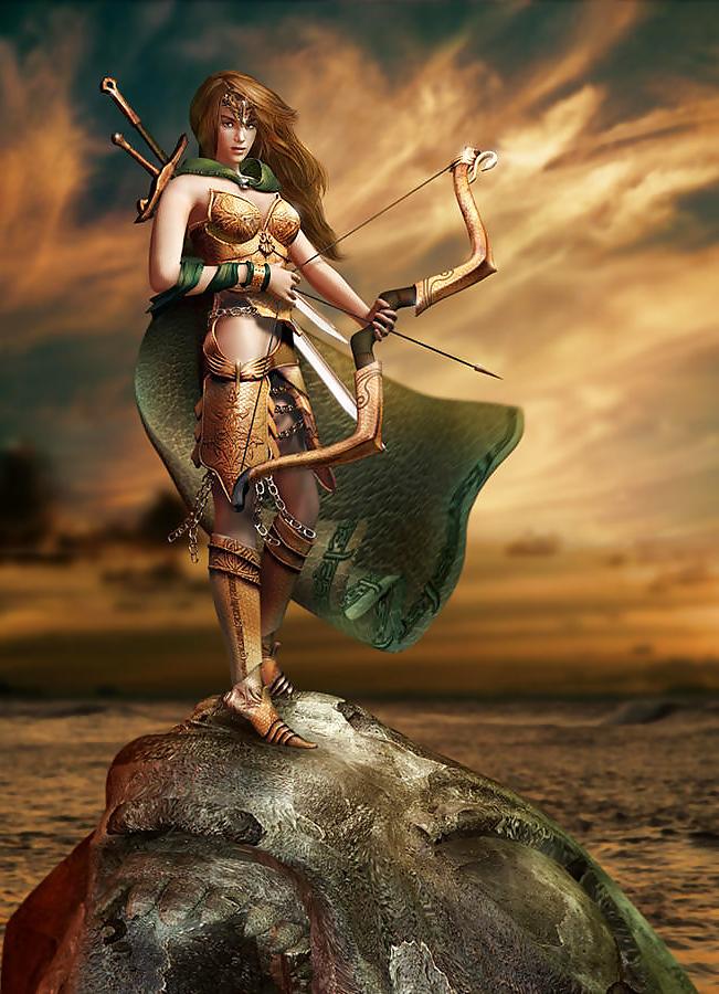 10P Fantasy Warrior Women 5