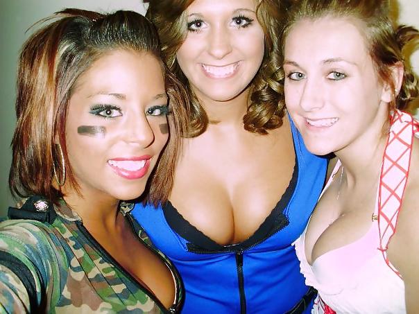 10P Former College Cheerleader Kayla and her nice tits