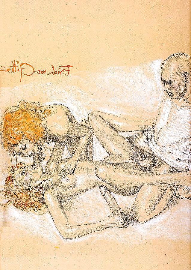 24P Erotic Art by Erich Von Gotha