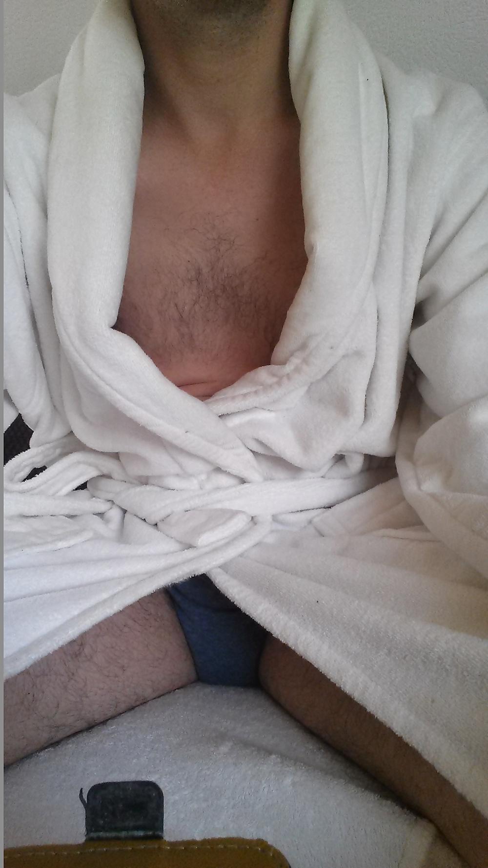 5P Home alone after bath