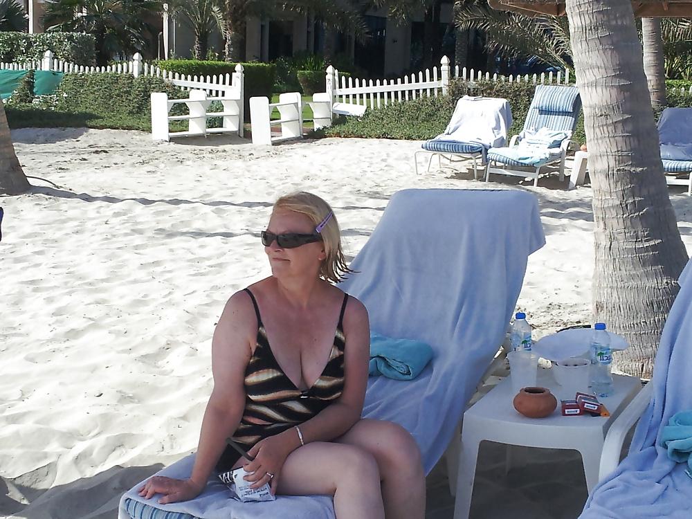 6P My chubby ex wife -non nude but fat tits