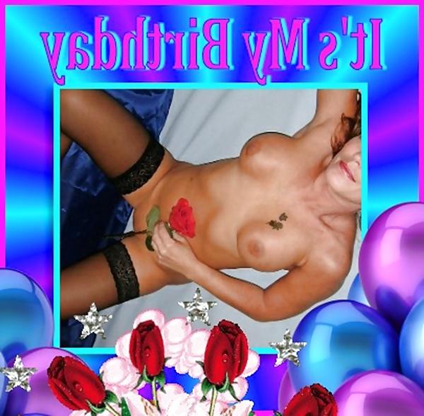 25P Its my Birthday with roses from Tim 